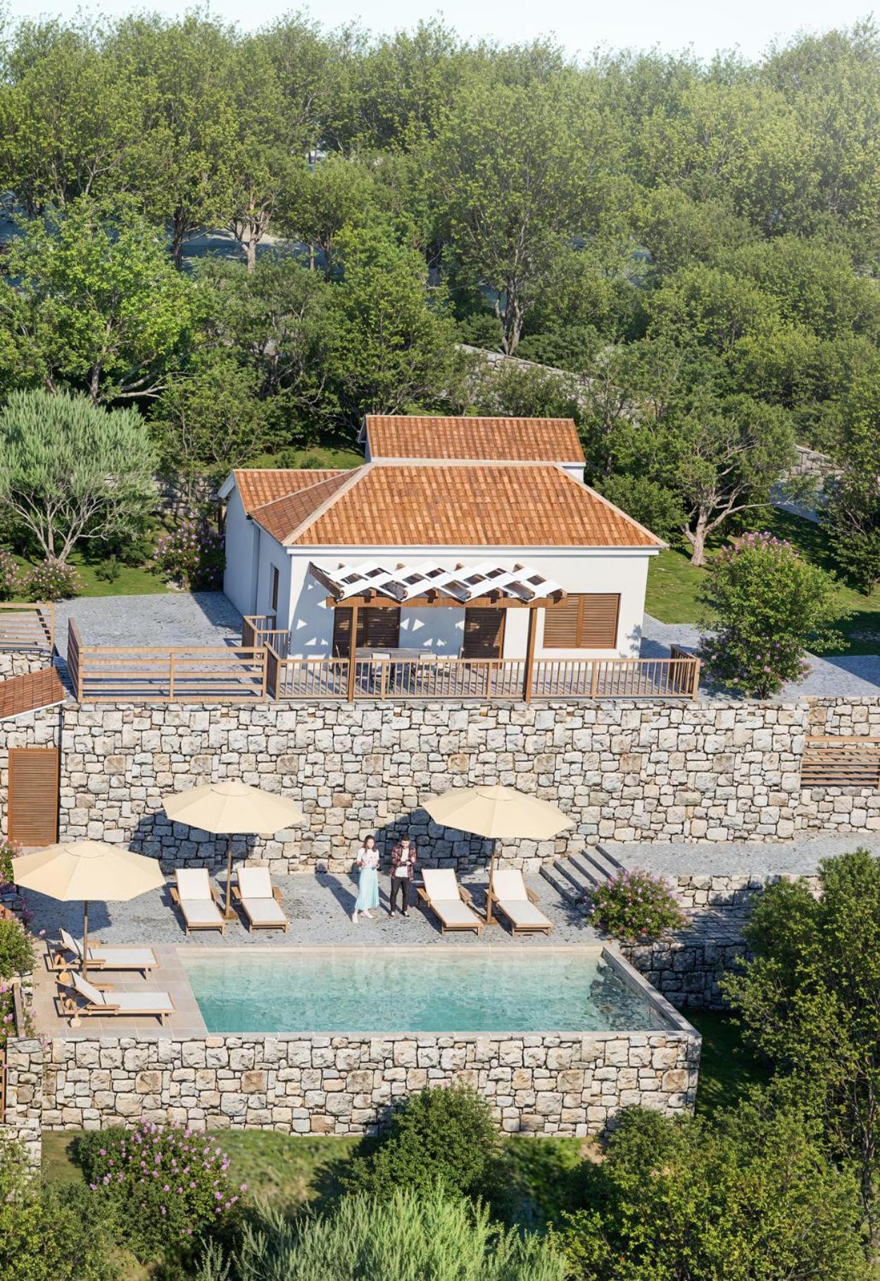 Vozas Villas - Traditional Houses With Great View Tragaki Ngoại thất bức ảnh